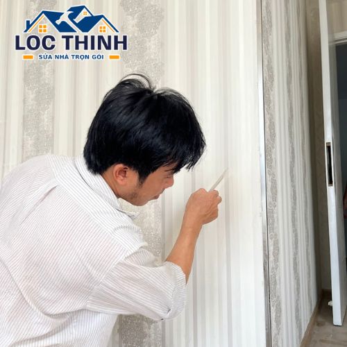 Decor dán tường trang trí lại căn hộ cho khách hàng quận 7