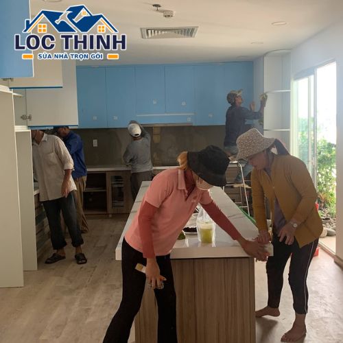 Thi công nội thất nhà chung cư 50m2 tại Quận 3