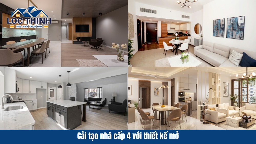 Cai tao nha cap 4 voi thiet ke mo