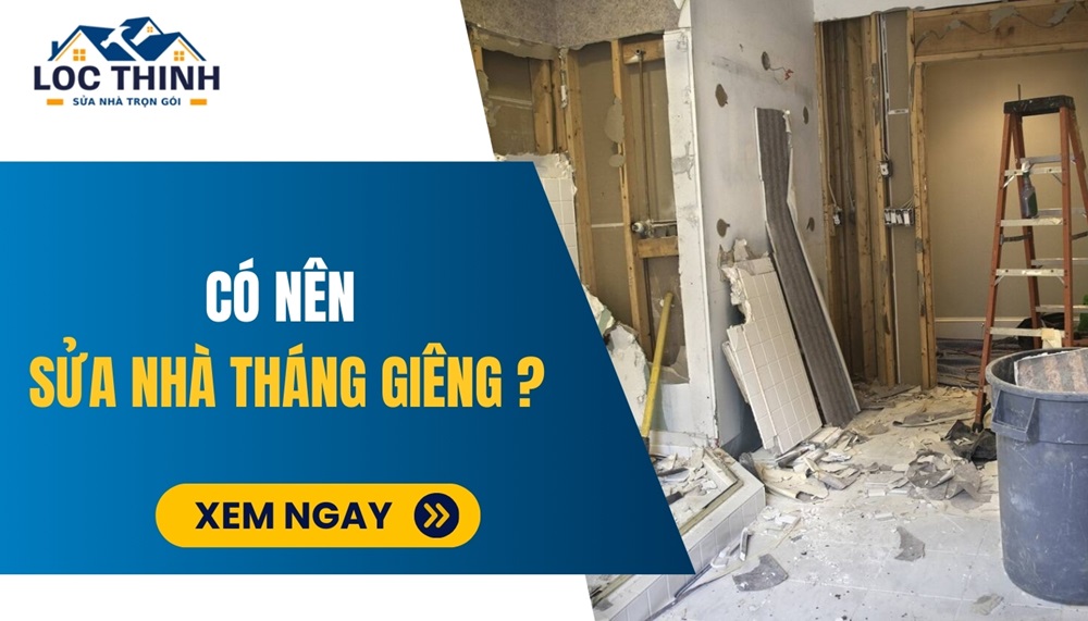 co nen sua nha thang gieng