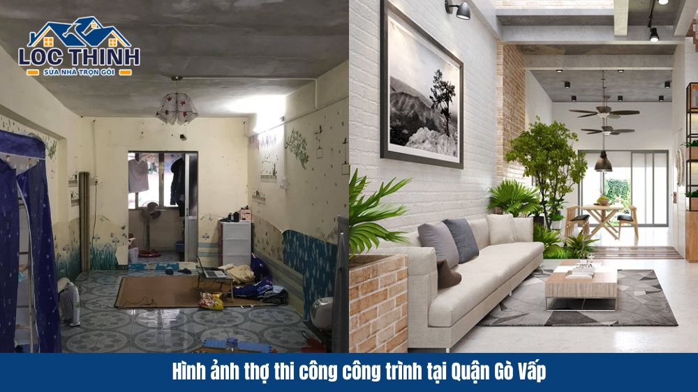 hinh anh thi cong cong trinh tai go vap