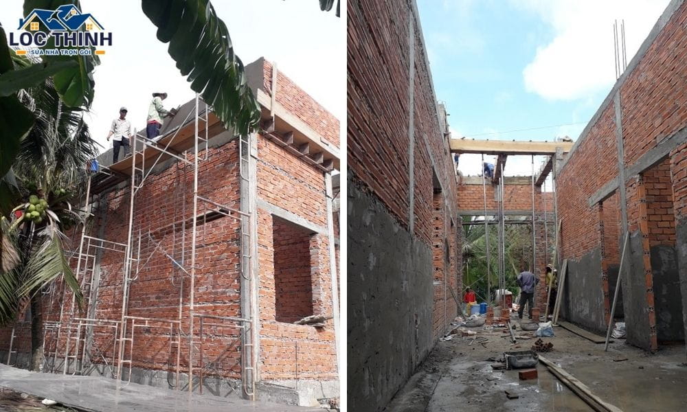 Thi công xây tô tại Hóc Môn