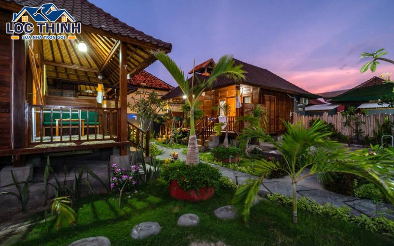 Xây thêm nhà chòi khi cải tạo nhà cũ thành homestay được nhiều người lựa chọn