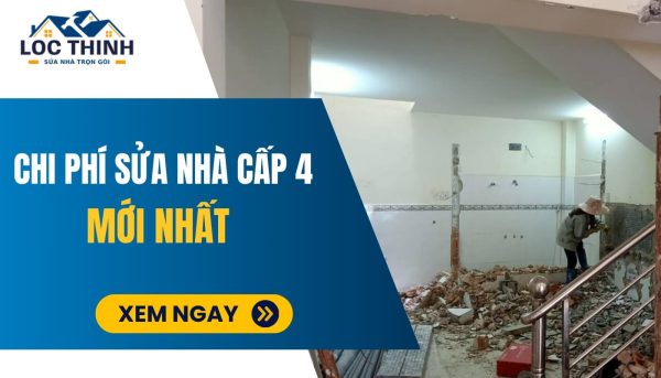 chi phi sua nha cap 4 moi nhat