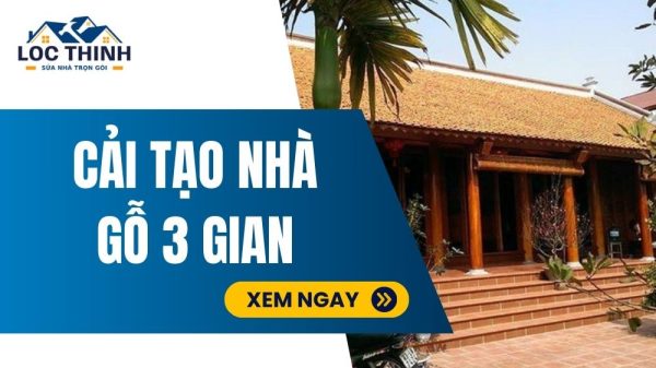 cai tao nha go 3 gian