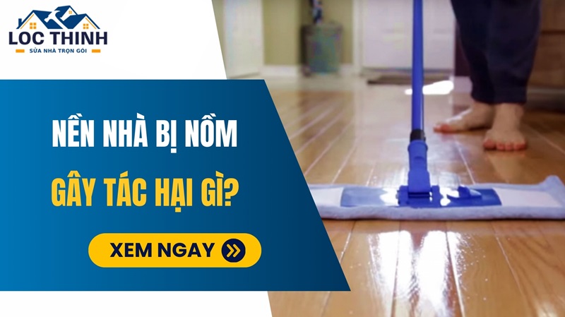 Nền nhà bị nồm