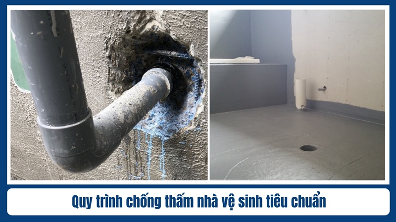 Quy trình chống thấm nhà vệ sinh tại nhà hiệu quả