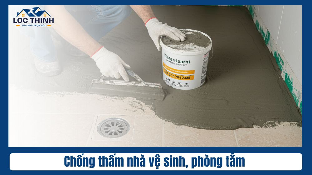 Chống thấm nhà vệ sinh và phòng tắm